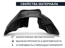 Подкрылки Mitsubishi Lancer IX 2003-2007 задняя пара Петропласт